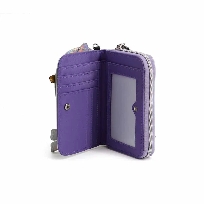 Oh My Pop Billetero Dreaming Multicolor de PVC y Poliéster con Múltiples Departamentos