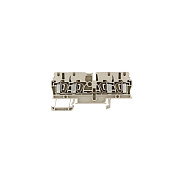 Weidmüller ZDU 2.5/4AN Bornera de paso 1608570000 Weidmüller ZDU 2.5/4AN Bornera de paso 1608570000