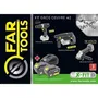 Fartools PACK X-FIT 'BIG WORK' 3 Máquinas 18V + 2 Baterías 18V 3.0Ah: Taladro/destornillador XF-IMPACT2, Martillo perforador XF-HAMMER, Amoladora angular XF-GRINDER