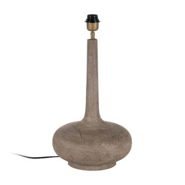 Ixia Base para Lámpara de Mesa de Madera de Mango Marrón 30 x 30 x 47 cm