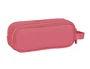 Safta Portatodo Doble Safta Basic Rosa 21x8x6cm
