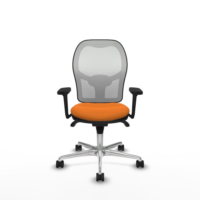 PIQUERAS Y CRESPO Silla de oficina Jorquera Naranja y Blanco PIQUERAS Y CRESPO Silla de oficina Jorquera Naranja y Blanco