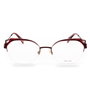 Police VPLA0408E6 Gafas de Vista Rojo