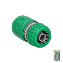 SATURNIA Conector de Manguera de Plástico 1/2 en Blíster