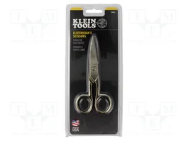 Klein Tools Tijeras para eléctricos de acero con níquel
