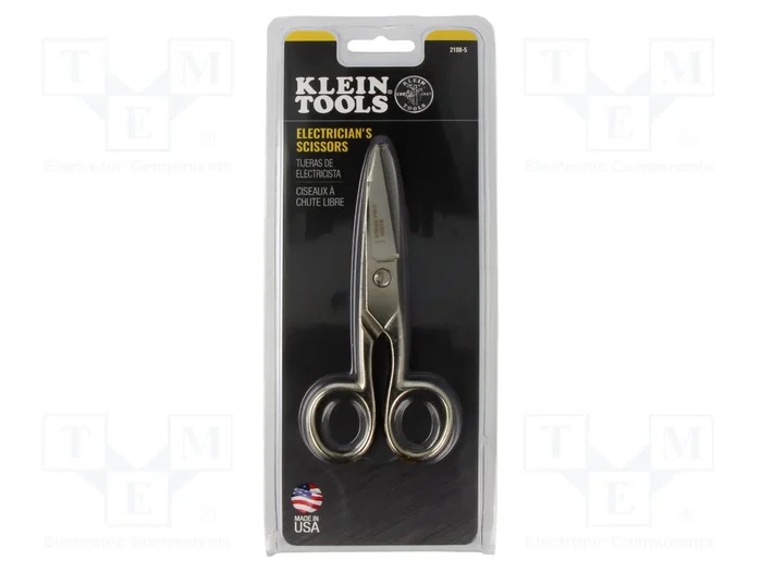 Klein Tools Tijeras para eléctricos de acero con níquel Klein Tools Tijeras para eléctricos de acero con níquel