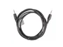 Lanberg CA-MJMJ-10CC-0020-BK Cable de Audio Estéreo Jack 3.5mm Macho a Jack 3.5mm Macho 2 Metros Longitud Negro