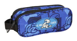 Portatodo Doble El Niño Roller Azul Negro 21 x 8 x 6 cm