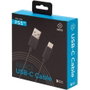 Cable USB 2.0 FR-TEC Basics para PS5/ USB Tipo-C Macho - USB Macho/ 3m/ Negro