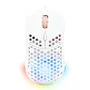 The G-Lab KULT-OXYGEN Ratón gaming con cable, RGB, 12800 DPI, Blanco