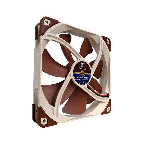 Noctua NF-A14 PWM Ventilador de Carcasa 14 cm Marrón
