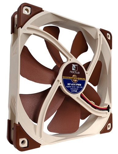 Noctua NF-A14 PWM Ventilador de 14 cm Marrón Noctua NF-A14 PWM Ventilador de 14 cm Marrón