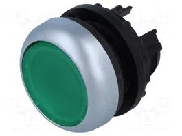EATON ELECTRIC Interruptor de presión verde 22mm 2 posiciones