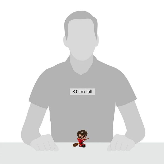 Enesco Figura de Resina Harry Potter 8 cm - Figura Coleccionable de Harry Potter Pintada a Mano