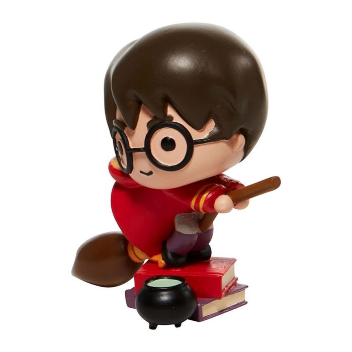 Enesco Figura de Resina Harry Potter 8 cm - Figura Coleccionable de Harry Potter Pintada a Mano