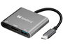 Sandberg USB-C Mini Dock HDMI+USB con Puerto USB 3.0 y Carga para MacBook