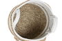 DKD Home Decor Cesta Boho Blanco Natural Seagrass Algodon 30 x 30 x 30 cm Set de 3