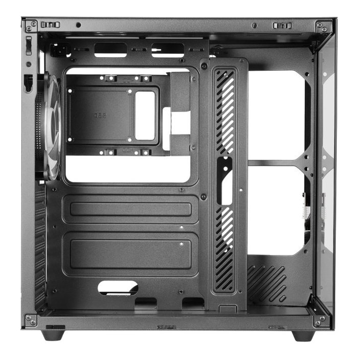 Mars Gaming MCVONE Caja Ordenador ATX Compacta Cube - Torre Gaming con Doble Cristal Templado, Ventilador RGB, Compatible con Placa ATX y Gráficas Hasta 334 mm Mars Gaming MCVONE Caja Ordenador ATX Compacta Cube - Torre Gaming con Doble Cristal Templado, Ventilador RGB, Compatible con Placa ATX y Gráficas Hasta 334 mm