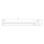 Siemens 5ST3674-0 Barra colectiva 10mm² con conexión de pin