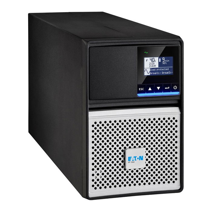 Eaton 5P1550IG2 SAI UPS 1350W, Line-Interactive, Torre, 8 Salidas C13, Puerto USB, Opción Tarjeta Red