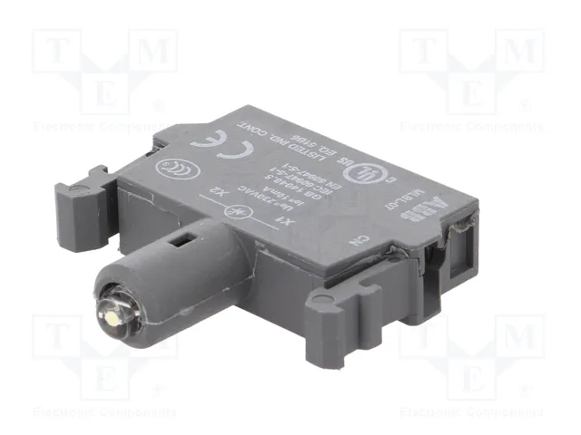 ABB Elemento iluminador LED 22mm blanco 230VAC