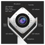 J5CREATE JVCU360-N Cámara Web 360 Grados Full HD 1080p, 2.07 MP, USB, Ángulo de Visión Ajustable, Plug and Play, Color Negro/Blanco