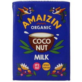 AMAIZIN Leche de Coco Ecológica 500 Ml