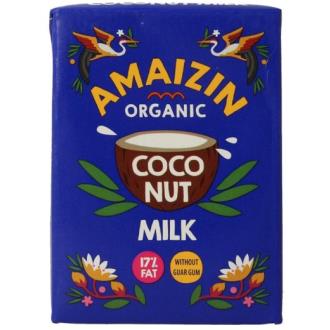 AMAIZIN Leche de Coco Ecológica 500 Ml