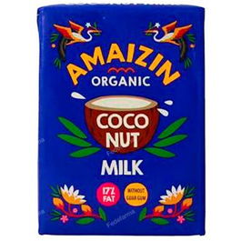 AMAIZIN Leche de Coco Ecológica 500 Ml