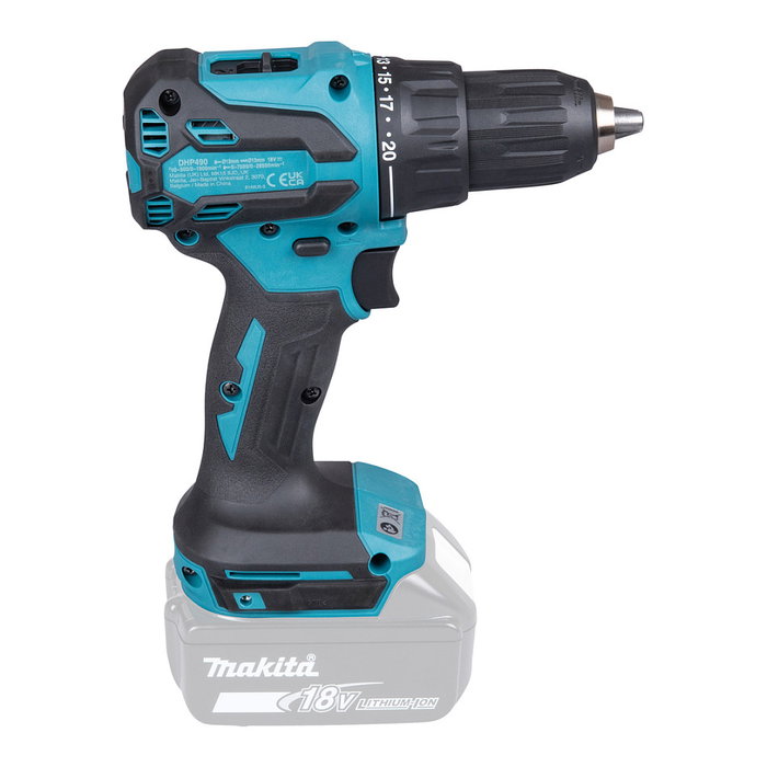 Makita DHP490Z Taladro Atornillador de Impacto Inalámbrico 18V Makita DHP490Z Taladro Atornillador de Impacto Inalámbrico 18V