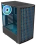 Modecom Breeze ARGB Flow, chasis torre media ATX, cristal templado, 4 ventiladores ARGB 140 mm, negro
