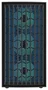 Modecom Breeze ARGB Flow, chasis torre media ATX, cristal templado, 4 ventiladores ARGB 140 mm, negro