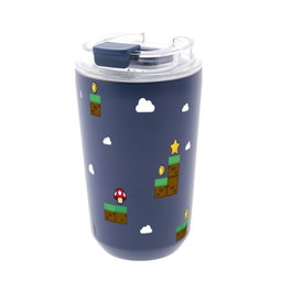 AUREA Vaso Térmico Level Boss Interior Cerámico 400 ml Dark Blue