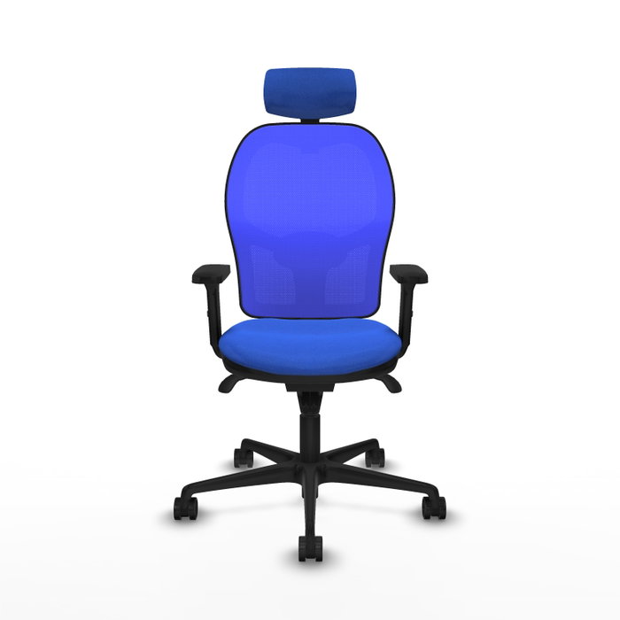 PIQUERAS Y CRESPO Silla de oficina Jorquera Azul con Mecanismo Sincro PIQUERAS Y CRESPO Silla de oficina Jorquera Azul con Mecanismo Sincro