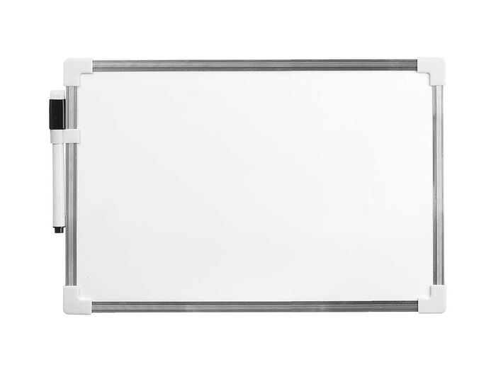 Pincello Pizarra Magnética de Aluminio Blanca 20 x 30 cm (Set de 12)