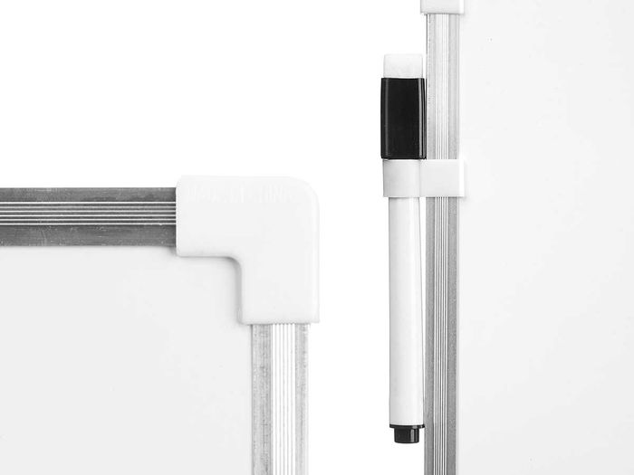 Pincello Pizarra Magnética de Aluminio Blanca 20 x 30 cm (Set de 12)