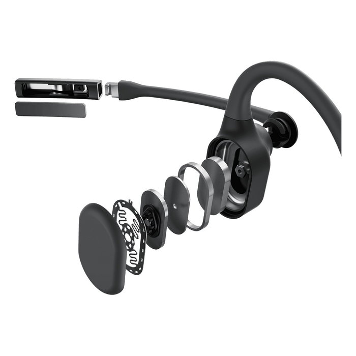 Shokz OpenComm2 UC 2025 Upgrade con Dongle USB-C Negro Shokz OpenComm2 UC 2025 Upgrade con Dongle USB-C Negro