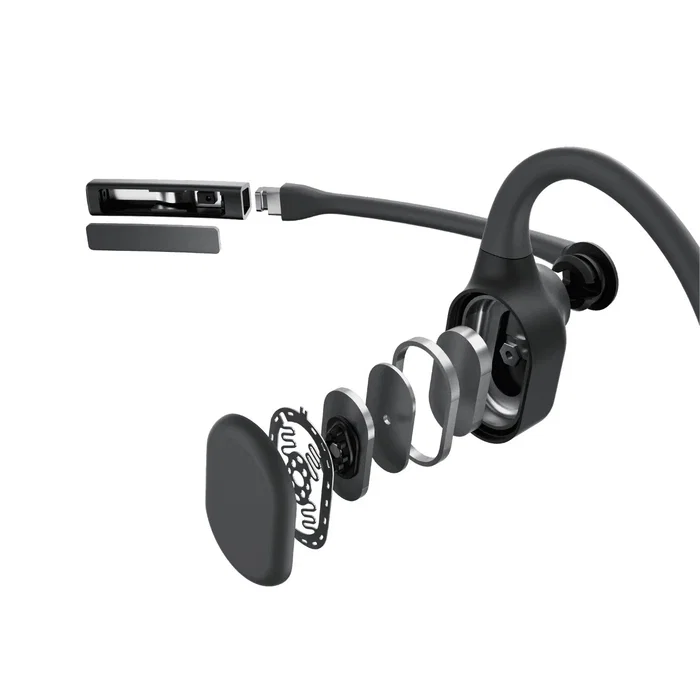 Shokz OpenComm2 UC 2025 Upgrade Auriculares con Micrófono Inalámbricos Conducción Ósea para Oficina IP55 Negro con Receptor USB-C Shokz OpenComm2 UC 2025 Upgrade Auriculares con Micrófono Inalámbricos Conducción Ósea para Oficina IP55 Negro con Receptor USB-C