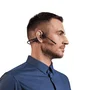 Shokz OpenComm2 UC 2025 Upgrade Auriculares con Micrófono Inalámbricos Conducción Ósea para Oficina IP55 Negro con Receptor USB-C