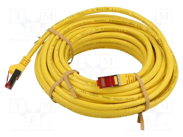 GOOBAY Patch cord Cat 6 S/FTP 10m amarillo