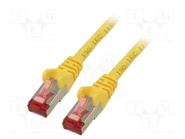 GOOBAY Patch cord Cat 6 S/FTP 10m amarillo