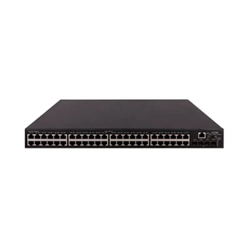 H3C S5130S-52S-PWR-EI-AC Switch Ethernet L2 con 48 Puertos PoE+ 10/100/1000BASE-T y 4 Puertos SFP+ 1G/10G (AC) H3C S5130S-52S-PWR-EI-AC Switch Ethernet L2 con 48 Puertos PoE+ 10/100/1000BASE-T y 4 Puertos SFP+ 1G/10G (AC)