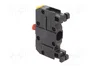 SPAMEL ST22 Bloques de contactos NC 22mm para raíl DIN