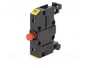 SPAMEL ST22 Bloques de contactos NC 22mm para raíl DIN