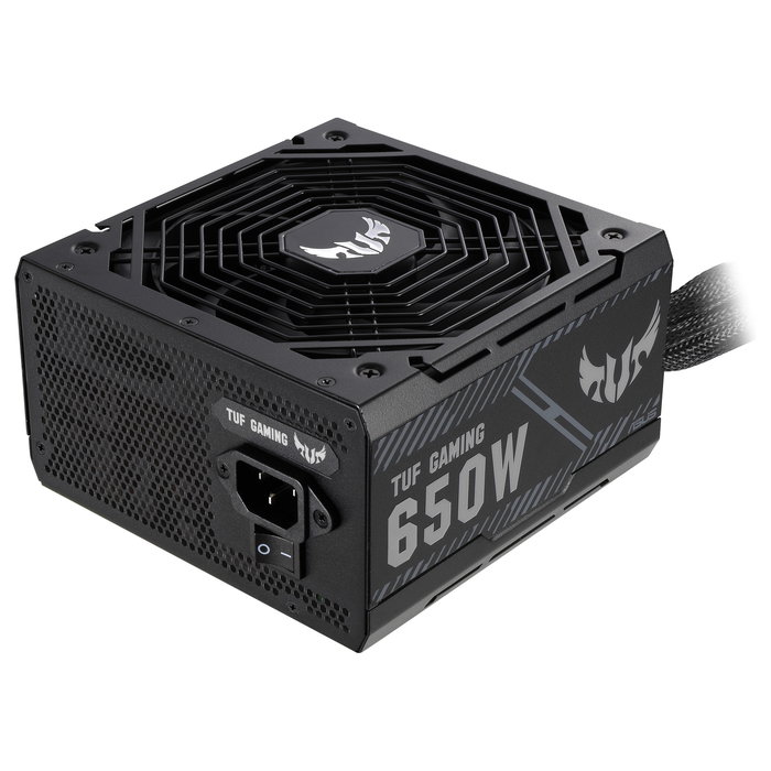 ASUS TUF-GAMING-650B Fuente de Alimentación 650W ATX 80 Plus Bronze, No Modular, Negro