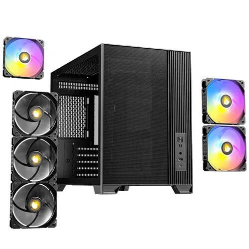 Antec FLUX M Micro Torre Negro