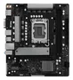 ASRock Placa base H810M-X - Chipset Intel H810, Socket LGA 1851 (V1) para Intel Core Ultra (Serie 2), microATX, DDR5 hasta 128GB, Audio 7.1, Ethernet 2.5Gb