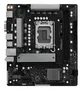 ASRock Placa base H810M-X - Chipset Intel H810, Socket LGA 1851 (V1) para Intel Core Ultra (Serie 2), microATX, DDR5 hasta 128GB, Audio 7.1, Ethernet 2.5Gb