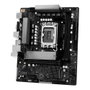 ASRock H810M-X Placa Base Intel H810 mATX - Socket LGA 1851 para Intel Core Ultra Series 2, DDR5 128GB, 2.5GbE LAN, HDMI, DisplayPort 1.4, M.2, SATA III, Windows 11