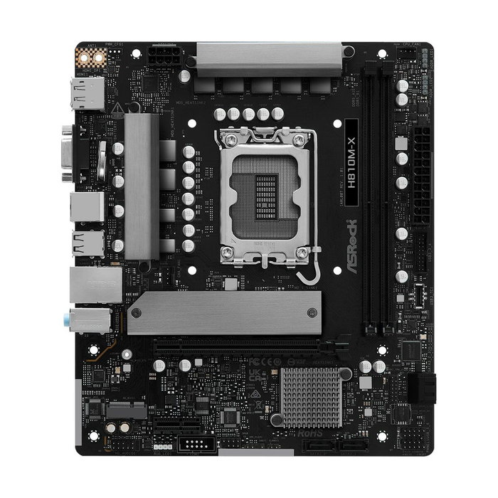 Asrock H810M-X micro ATX Intel H810 LGA 1851 DDR5